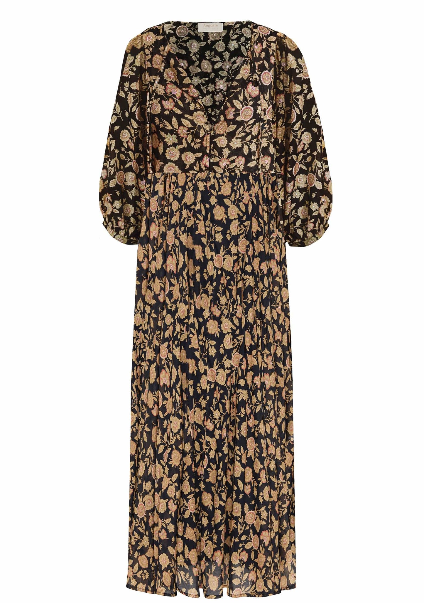 Auguste The Label Audrey Midi Dress (Floral Print)