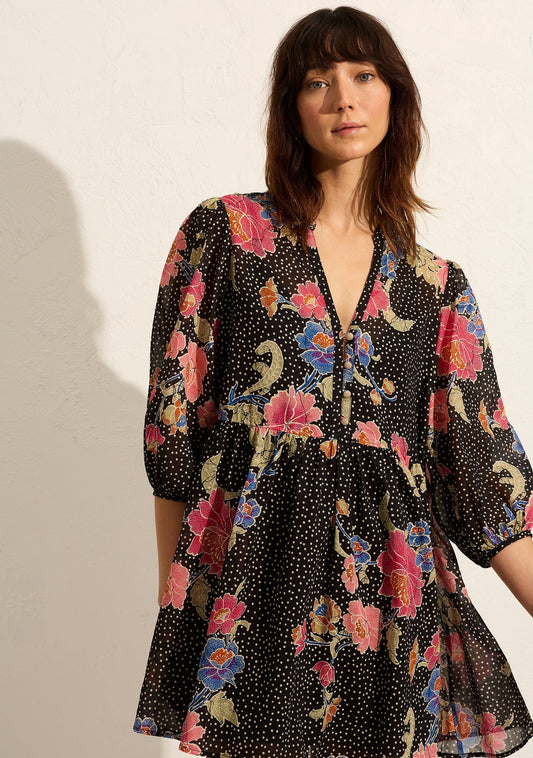 Auguste The Label Amaya Mini Dress (Black)