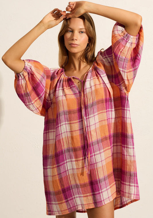 Auguste The Label Veronica Mini Dress (Pink)