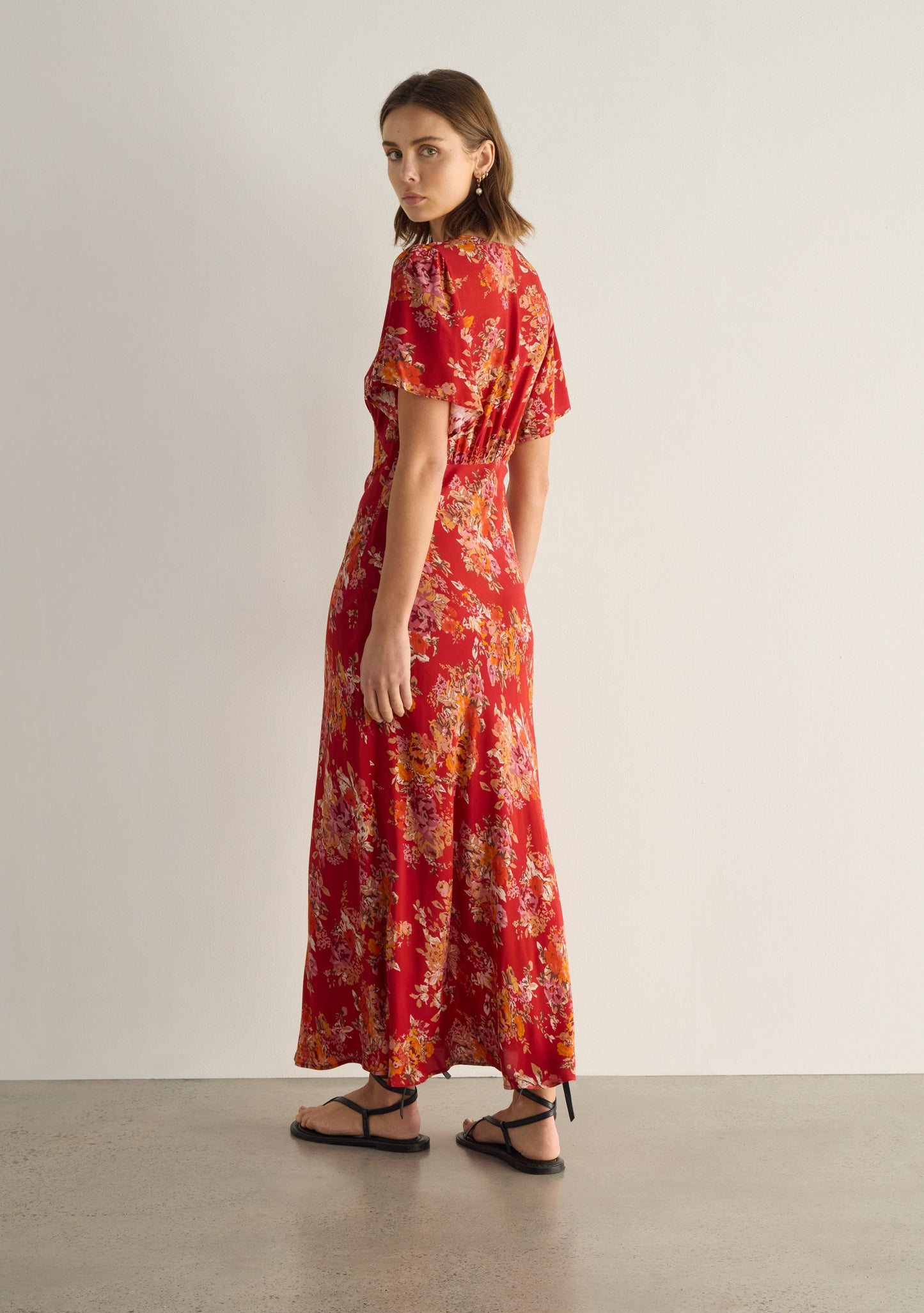 Auguste The Label Calais Midi Dress (Print)
