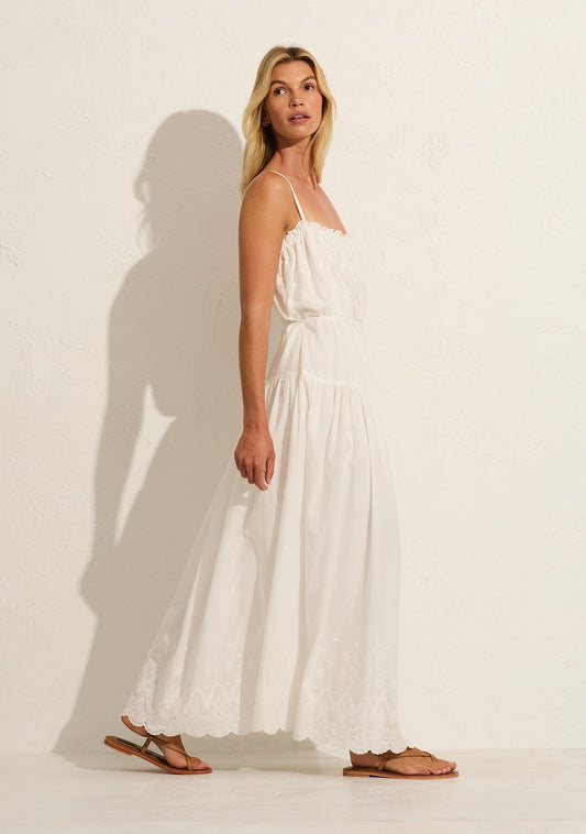 Auguste The Label Ingrid Maxi Dress (White)