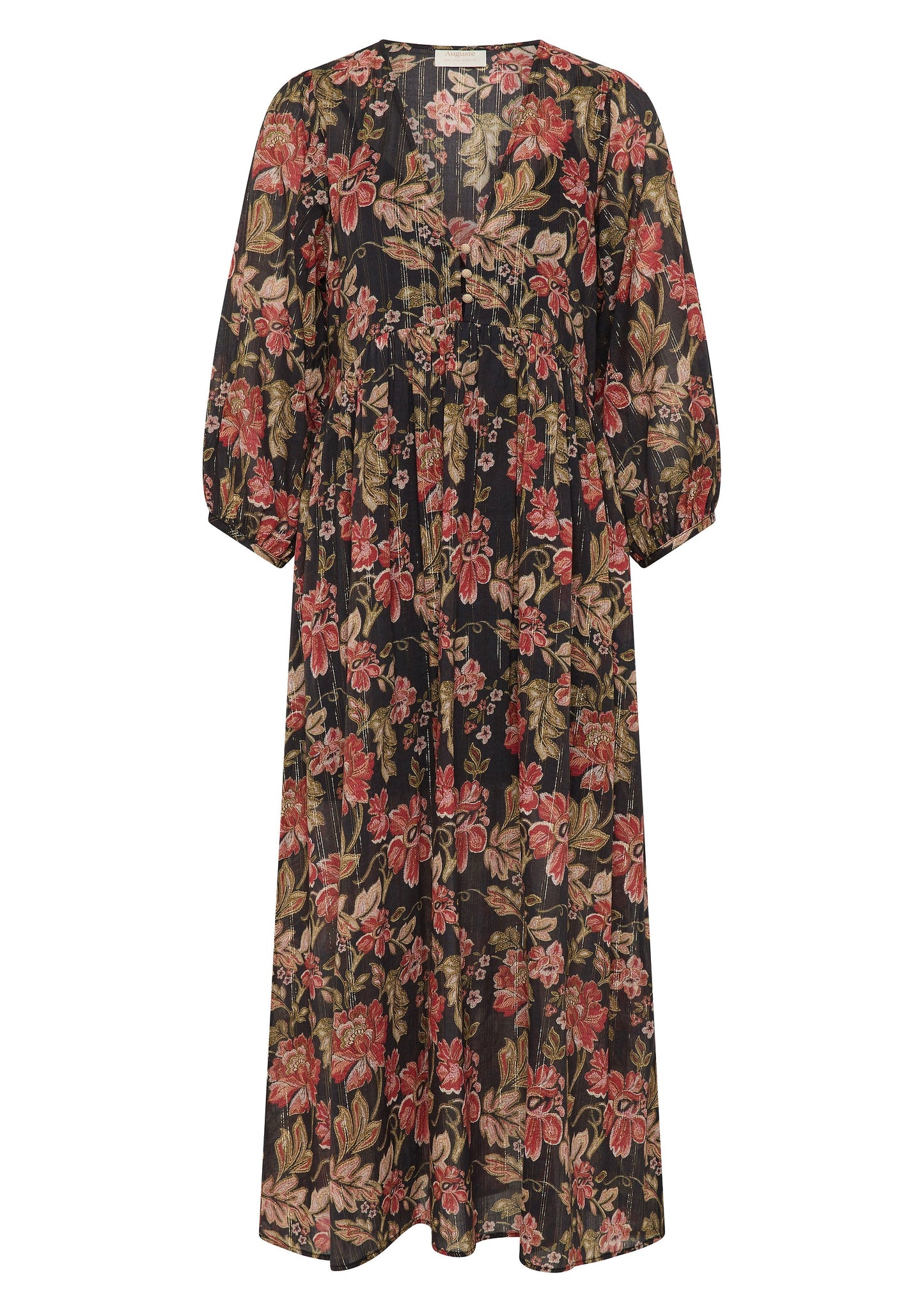 Auguste The Label Ellis Midi Dress (Black)