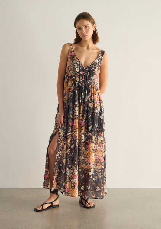 Auguste The Label Beachside Maxi Dress (Black)