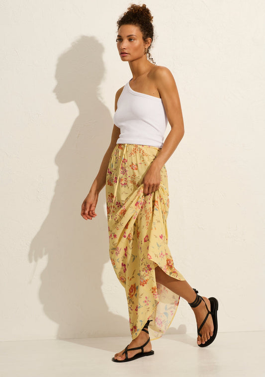 Auguste The Label Flavia Maxi Skirt (Yellow/Orange)