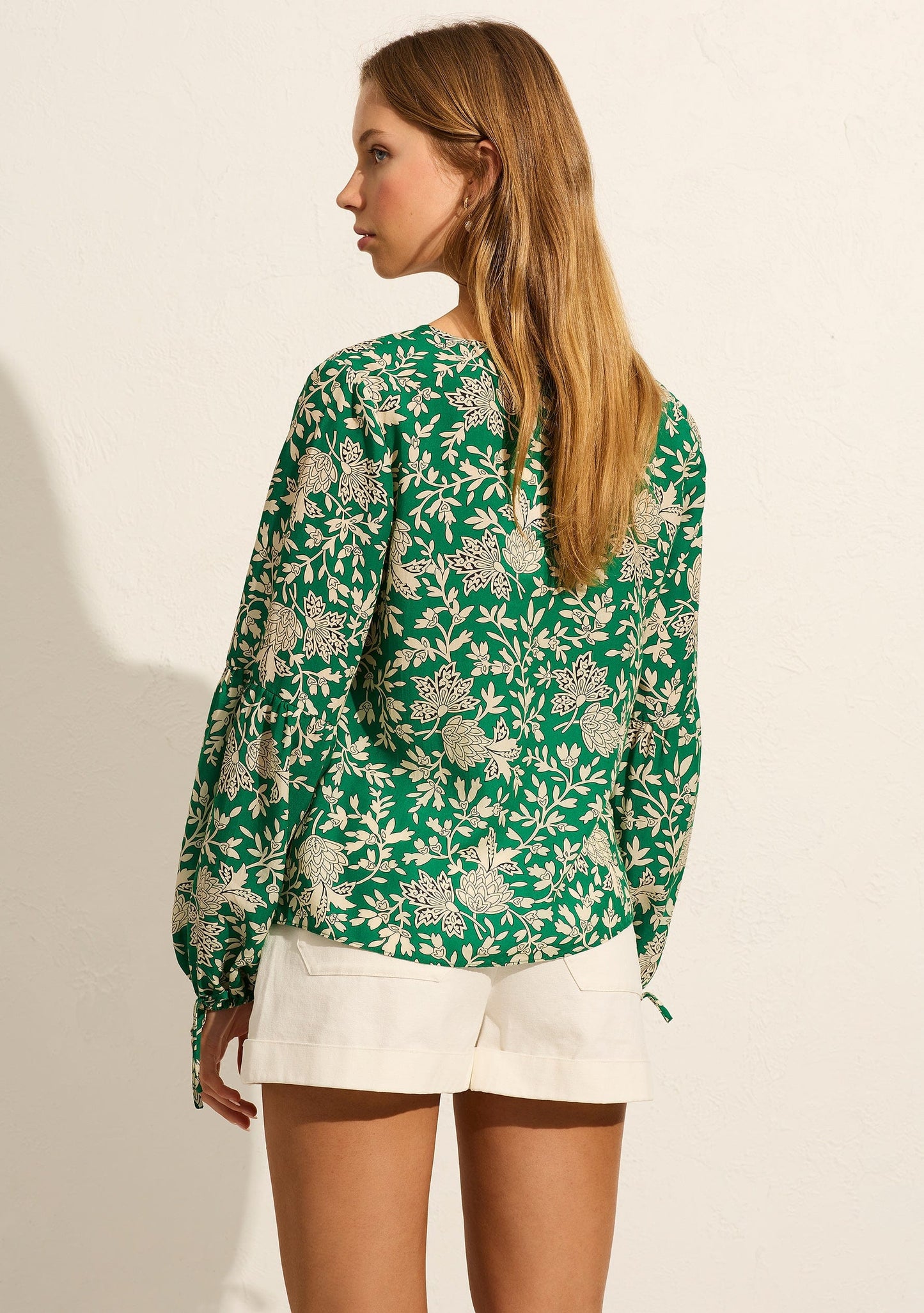 Auguste The Label Lennox Blouse (Green)