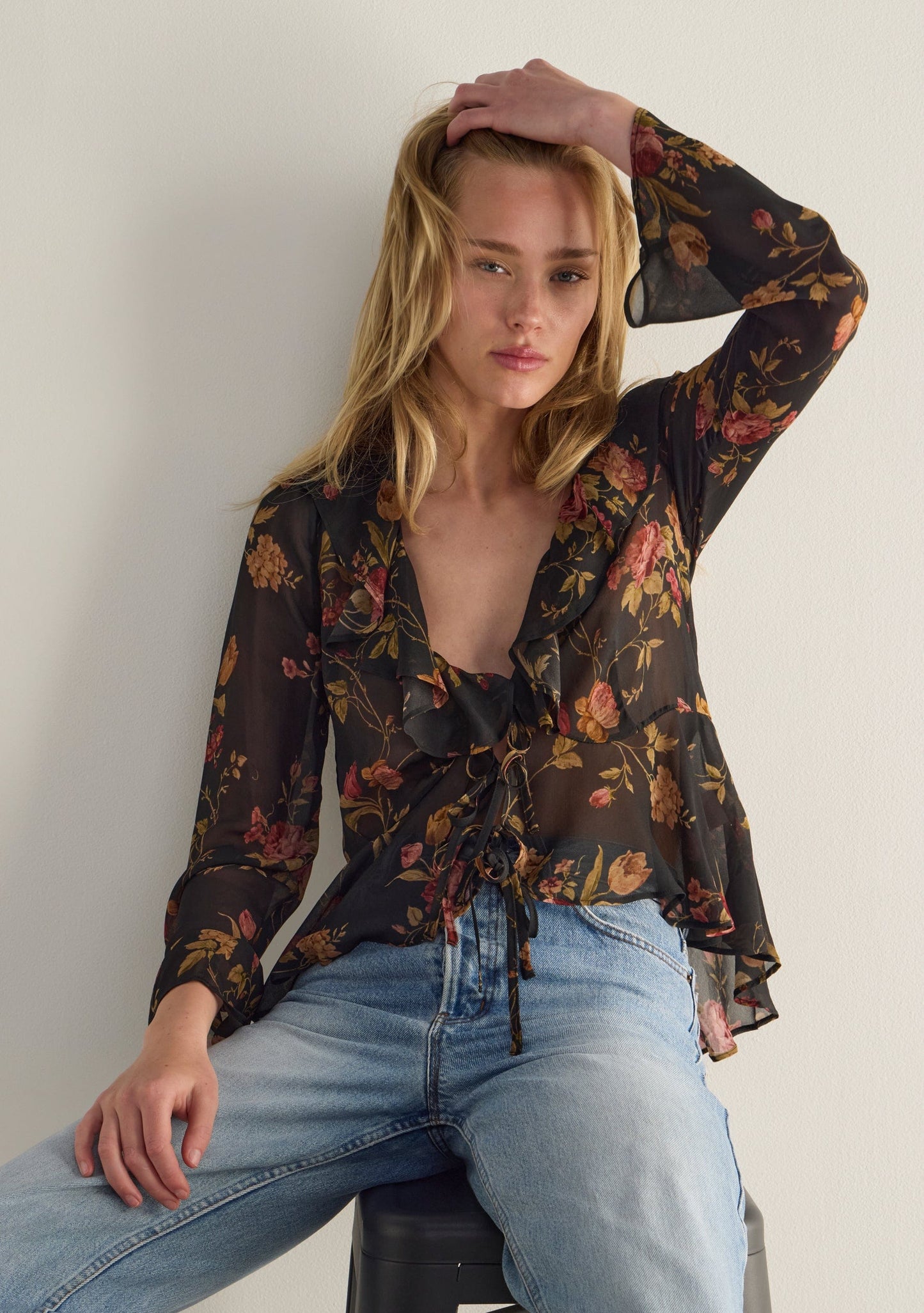 Auguste The Label Audrina Blouse (Print)