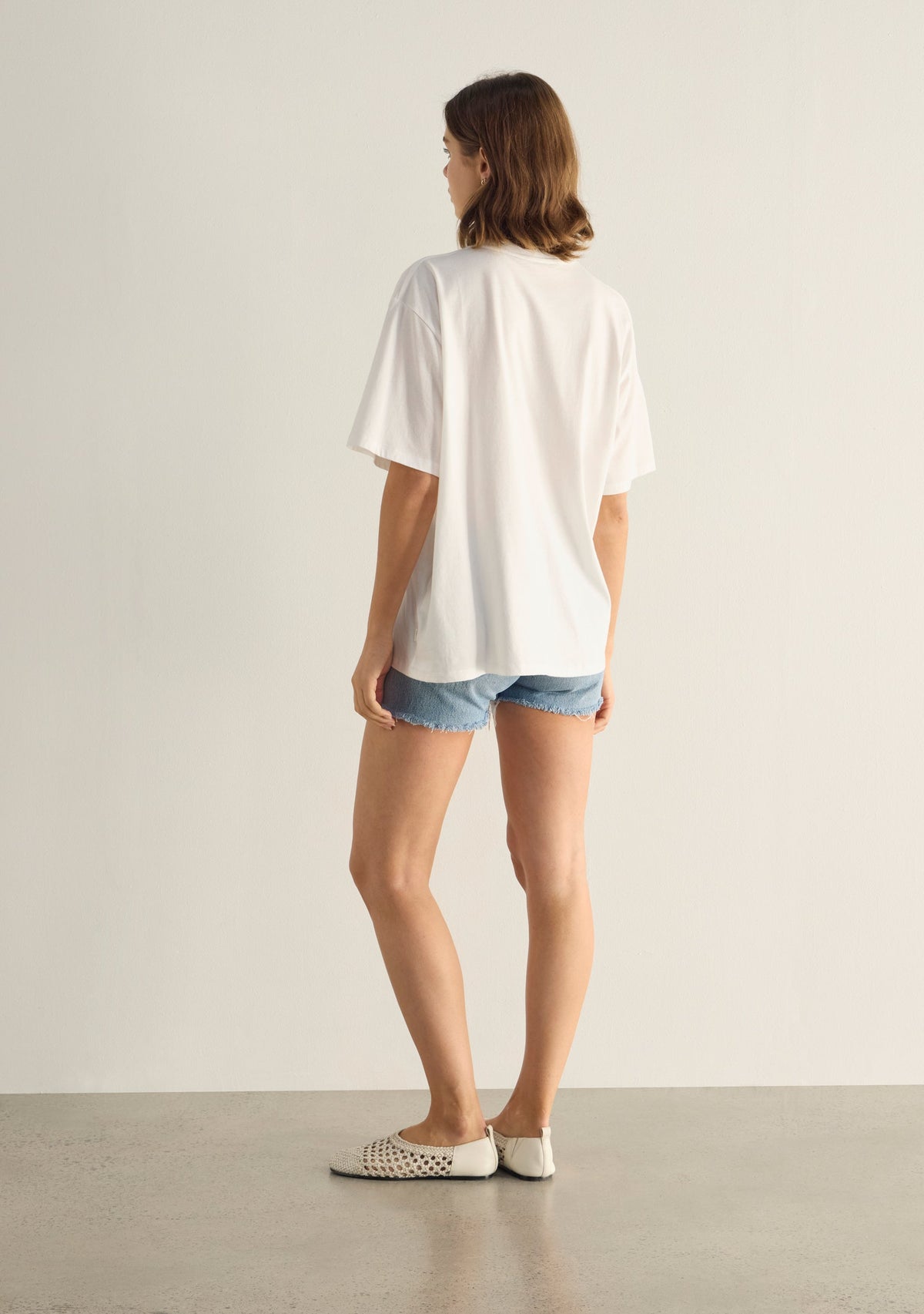 Auguste The Label Le Soleil Boyfriend Tee (White)