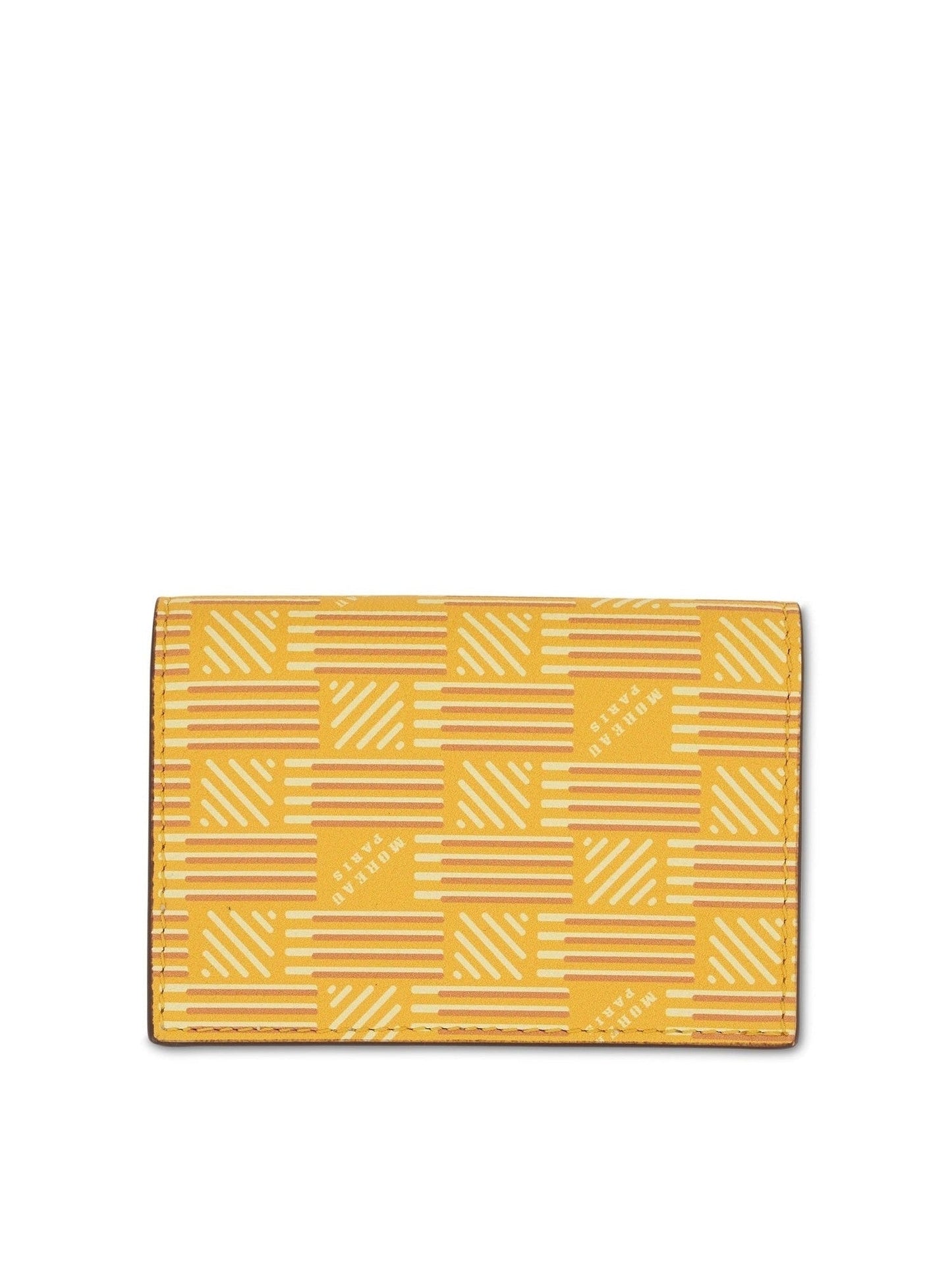 MOREAU Flap Wallet with Gusset (Yellow)
