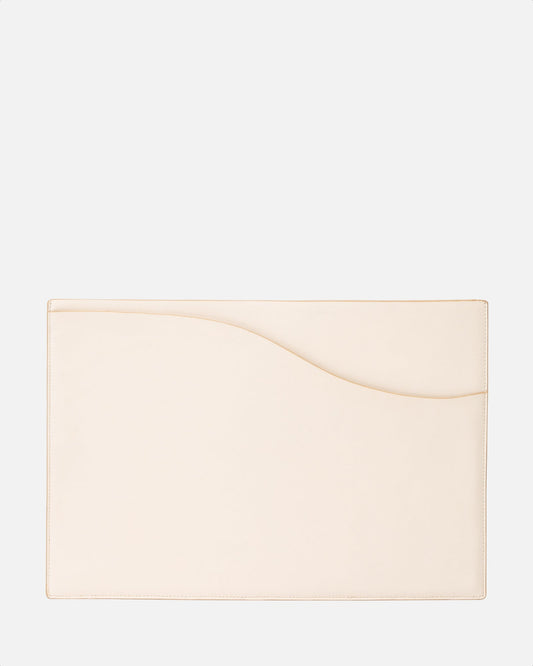 The Daily Edited Wave 16 Inch Laptop Sleeve (Cream)