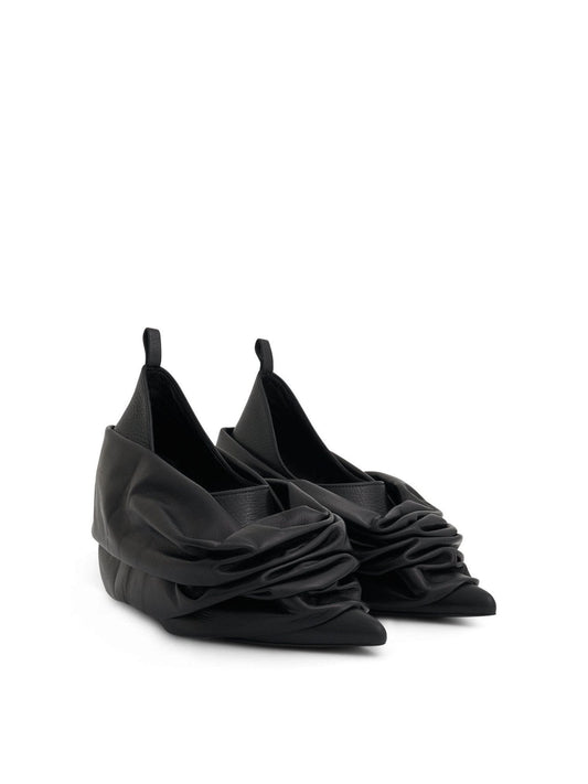 WE11DONE Dumpling Shoes (Black)