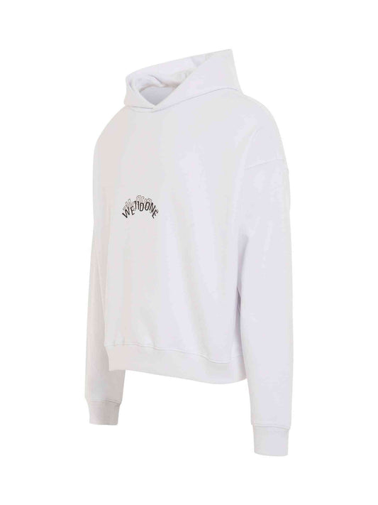 WE11DONE Layered Logo Hoodie (White)