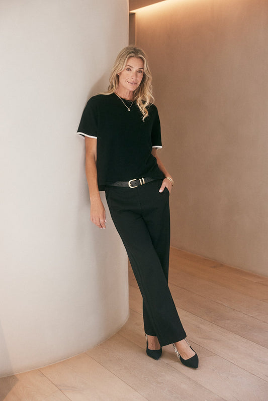 White & Co. Timeless Ponte Pant (Twin Tape)