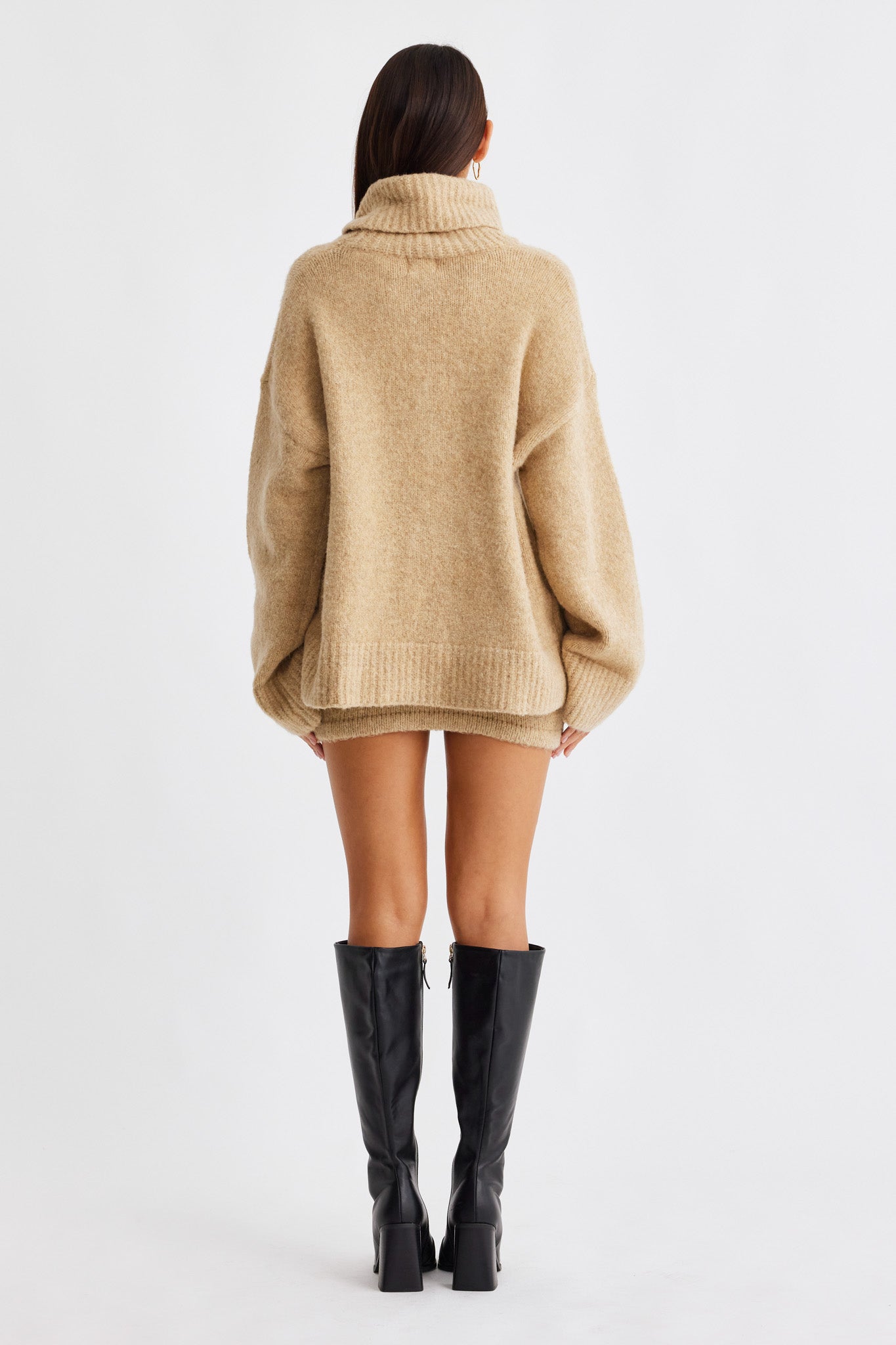 SNDYS WINNIE MINI SKIRT (Beige)