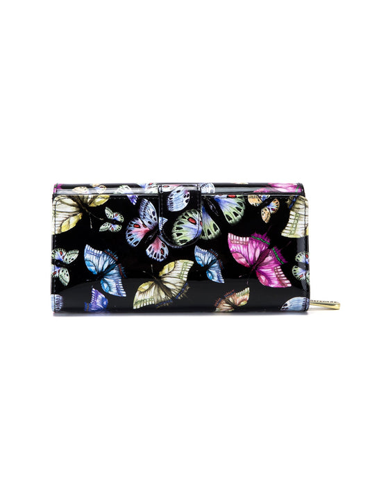 IMPERIA LARGE PATENT LEATHER WALLET WITH RFID- WSF2901