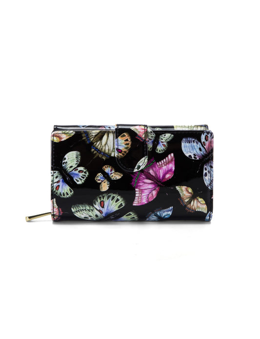 IMPERIA MEDIUM PATENT LEATHER WALLET WITH RFID-WSF2902