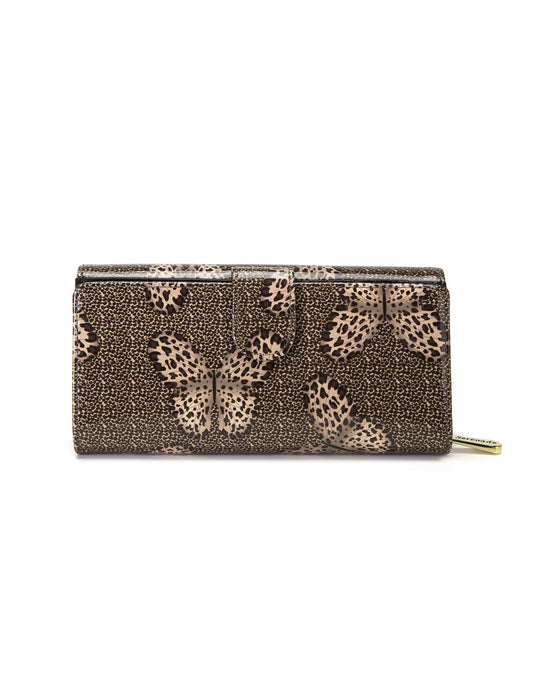 BINDI LARGE PATENT LEATHER WALLET WITH RFID-WSF3101-SALE