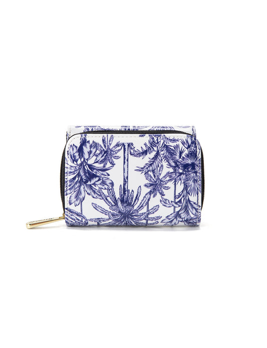 PALMS SML PATENT LEATHER WALLET WITH RFID- WSF4003