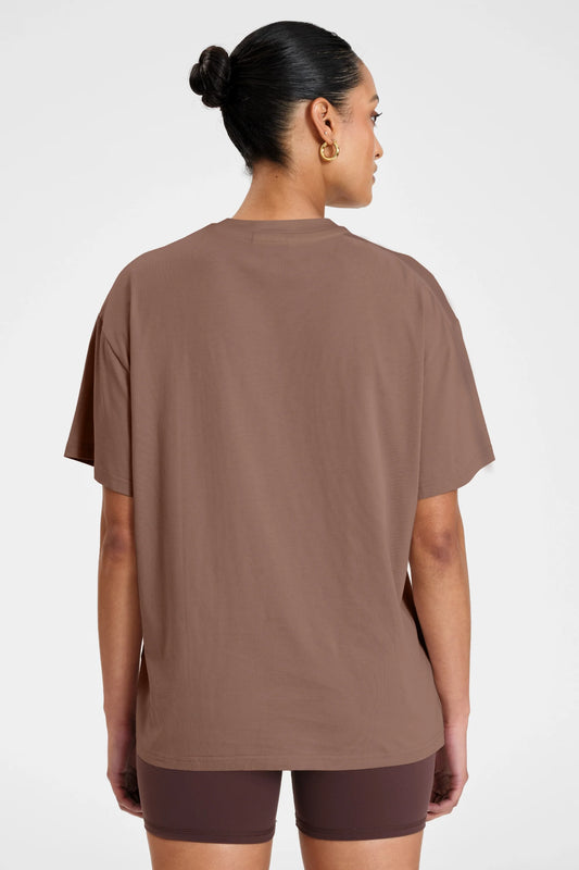 ALLFENIX Waves Logo Tee (Espresso)