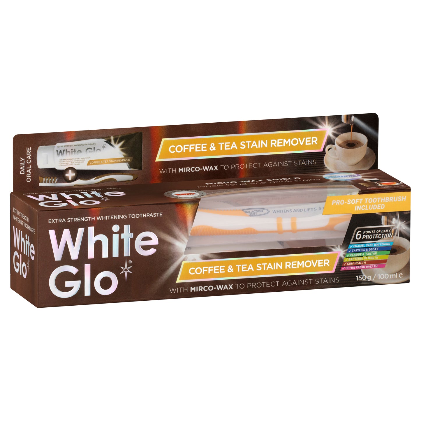 White Glo Coffee & Tea Drinkers Formula Whitening Toothpaste