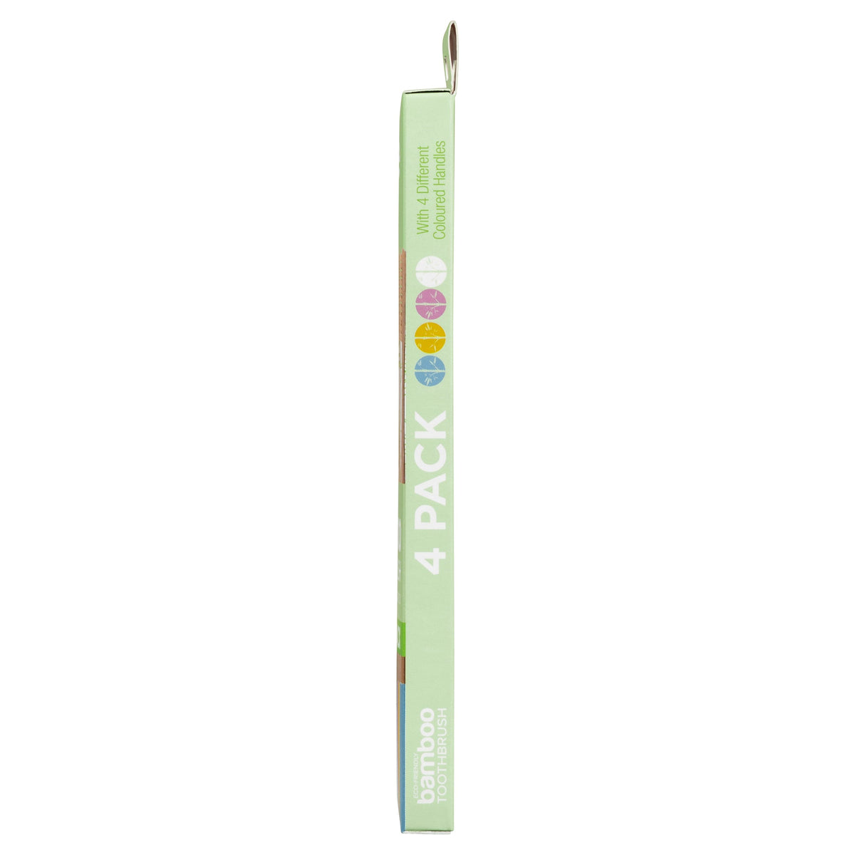 White Glo Bamboo Toothbrush (4 Pack)