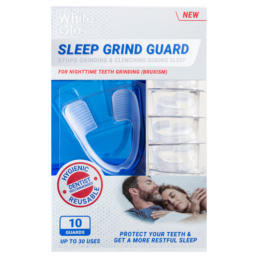 White Glo Sleep Grind Guard 10 Pack