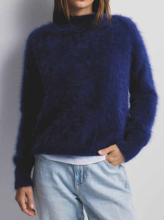 WORLD OF NOMADS ADELE CASHMERE CREW NECK (Flame)