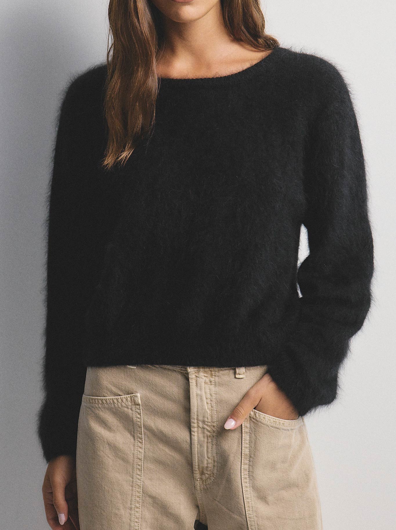WORLD OF NOMADS STELLA BOAT NECK CASHMERE KNIT (Rosewater)