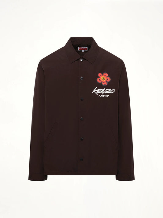 Kenzo Futura Light Coach Jacket (Chocolate)
