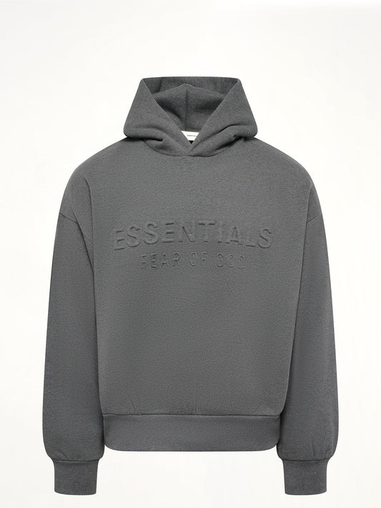 FEAR OF GOD ESSENTIALS Classic Hoodie (Charcoal Heather)