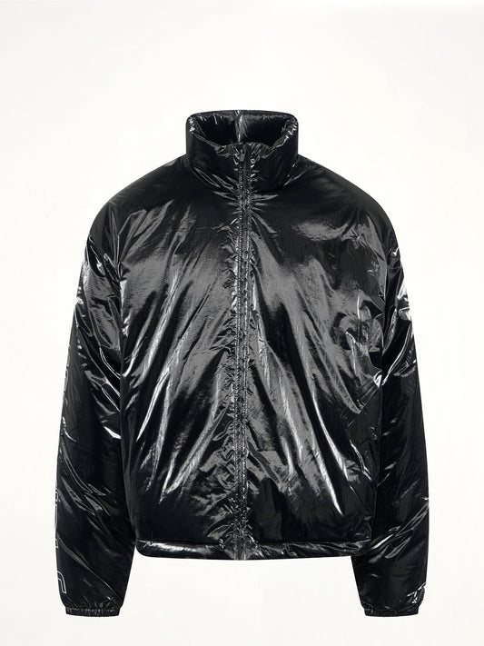 FEAR OF GOD ESSENTIALS Puffer Jacket (Metallic Black)