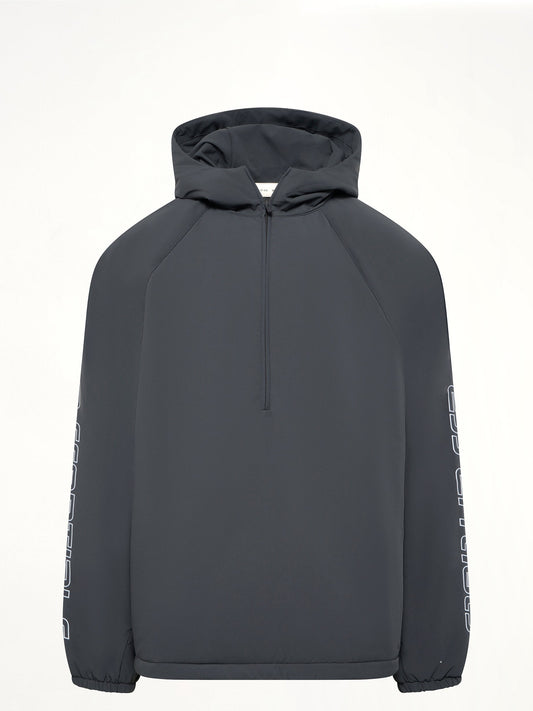 FEAR OF GOD ESSENTIALS Half Zip Anorak (Black)