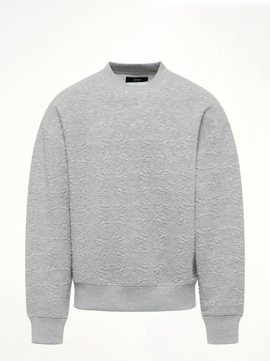 AMIRI MA Quad Oversized Sweatshirt (Grey)