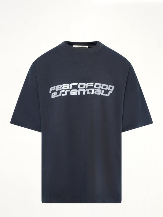 FEAR OF GOD ESSENTIALS 90's Short Sleeve T-Shirt (Black)