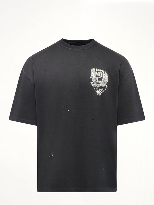 Amiri Eagle Oversized T-Shirt (Black)