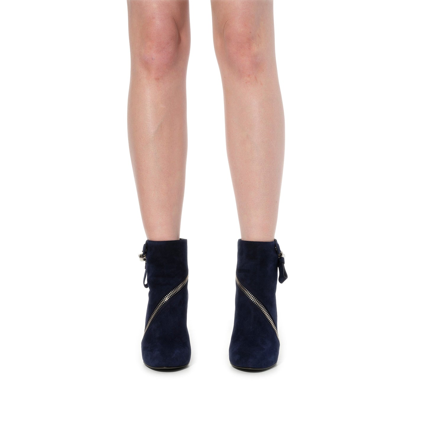 ALEXANDER MCQUEEN Low Ankle Boots (Navy)