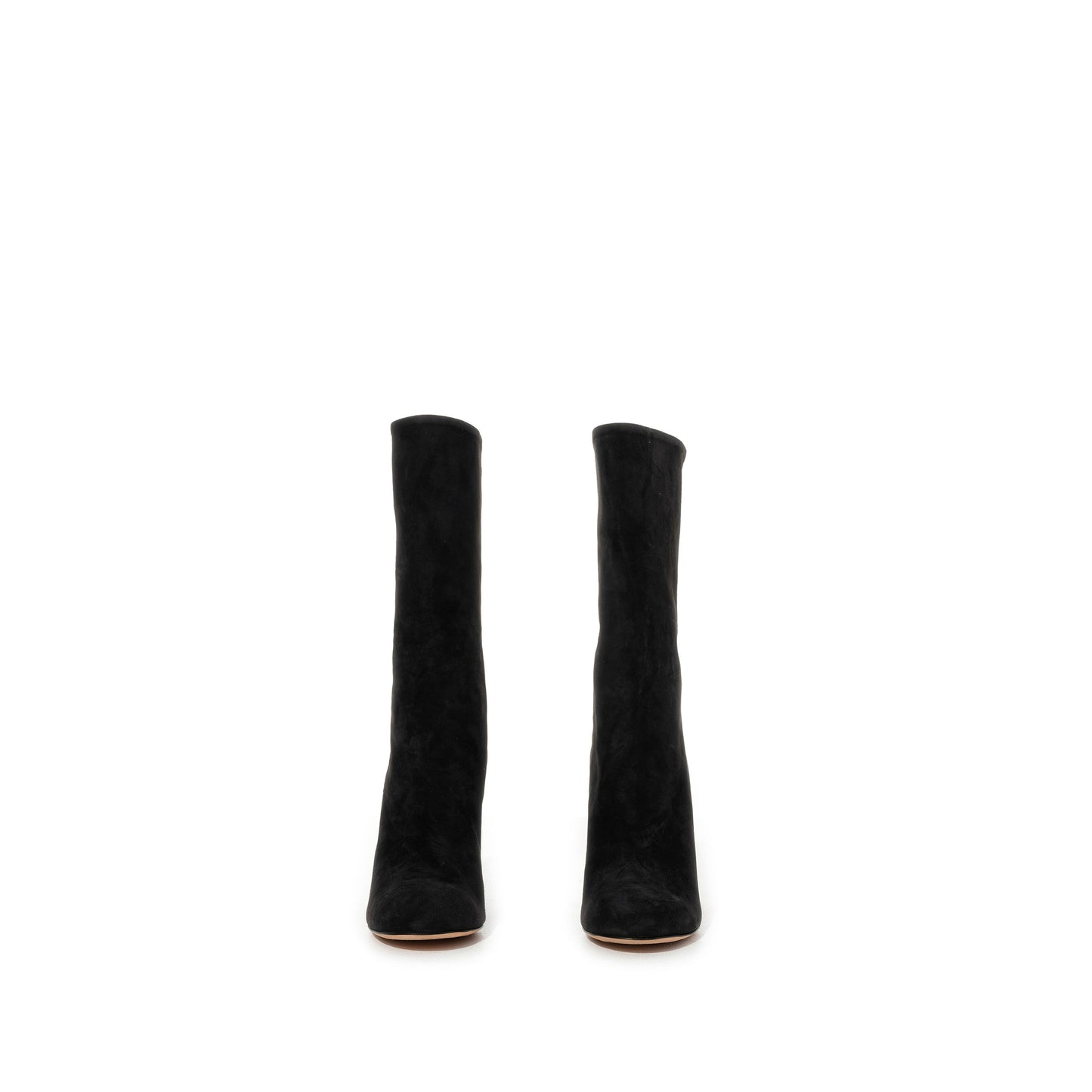 ALEXANDER MCQUEEN Suede Low Boots (Black)