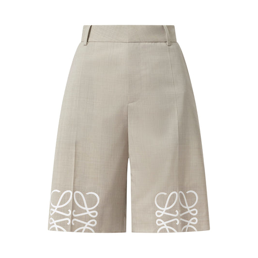 LOEWE Anagram Shorts AF (Beige)