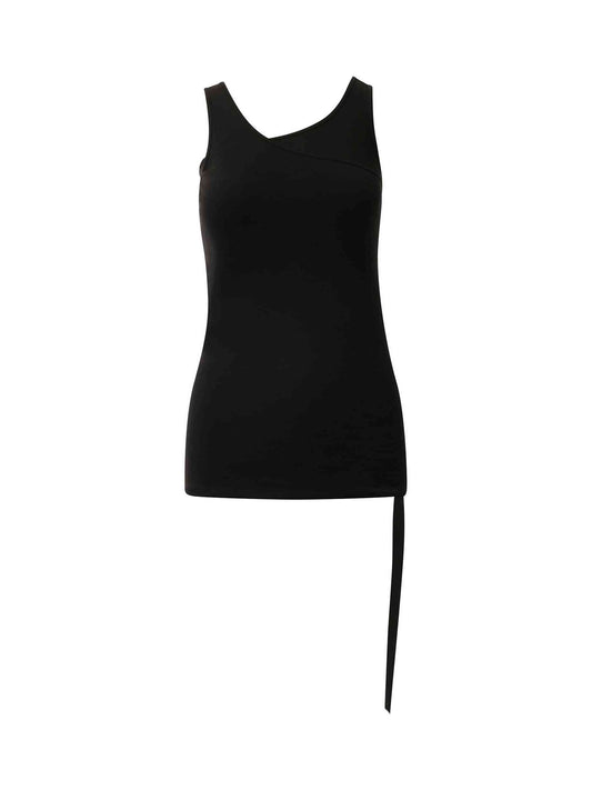 RICK OWENS DRKSHDW Double Ziggy Banana Tank (Black)