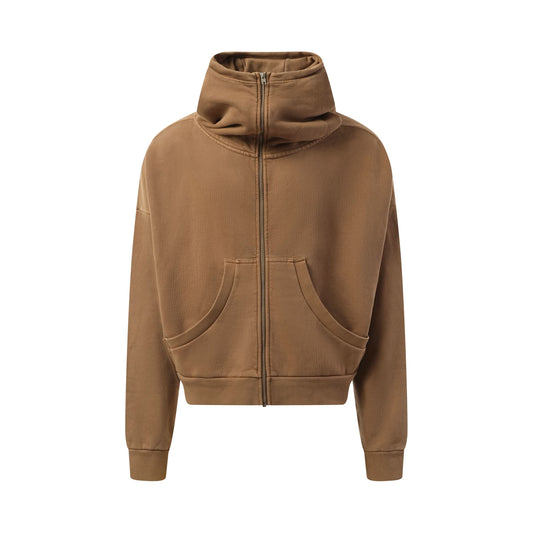 ENTIRE STUDIOS Full Zip Hoodie (Brown)