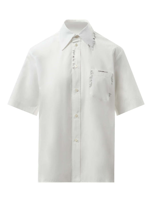 MARNI Short Sleeve Shirt (White)