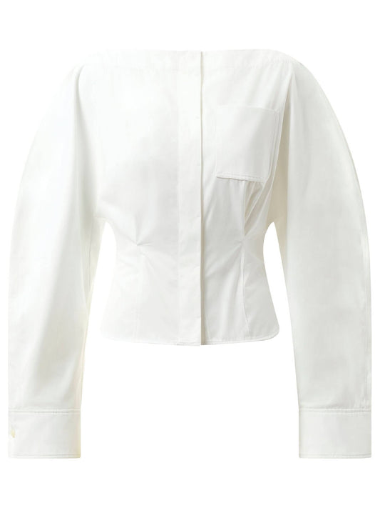 JACQUEMUS La Chemise Barco (White)