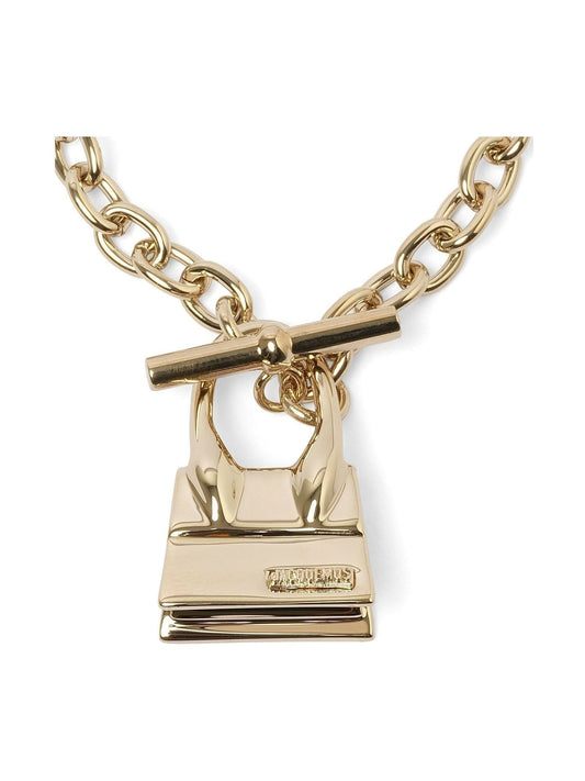 JACQUEMUS Le Bracelet Chiquito Bar (Gold)