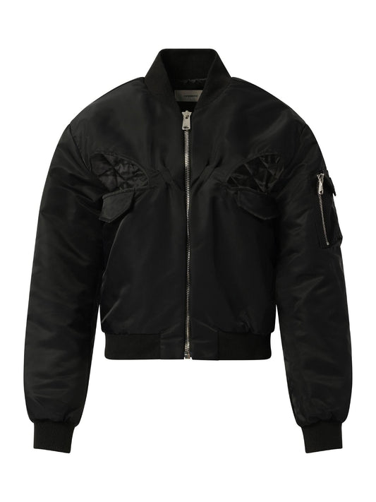COPERNI Cut-Out Bomber Jacket (Black)