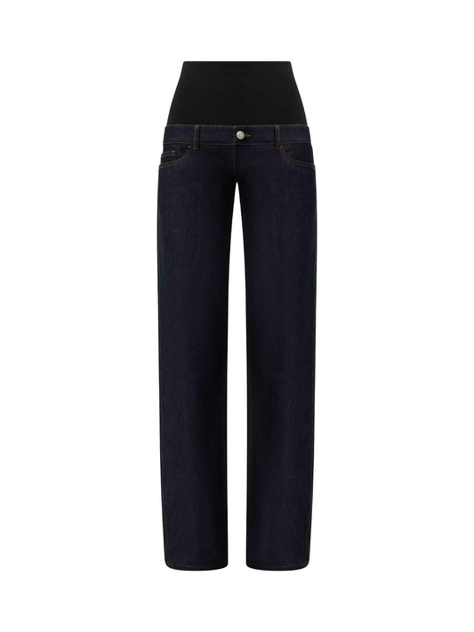 COPERNI Jersey Hybrid Denim Trouser (Blue Raw)