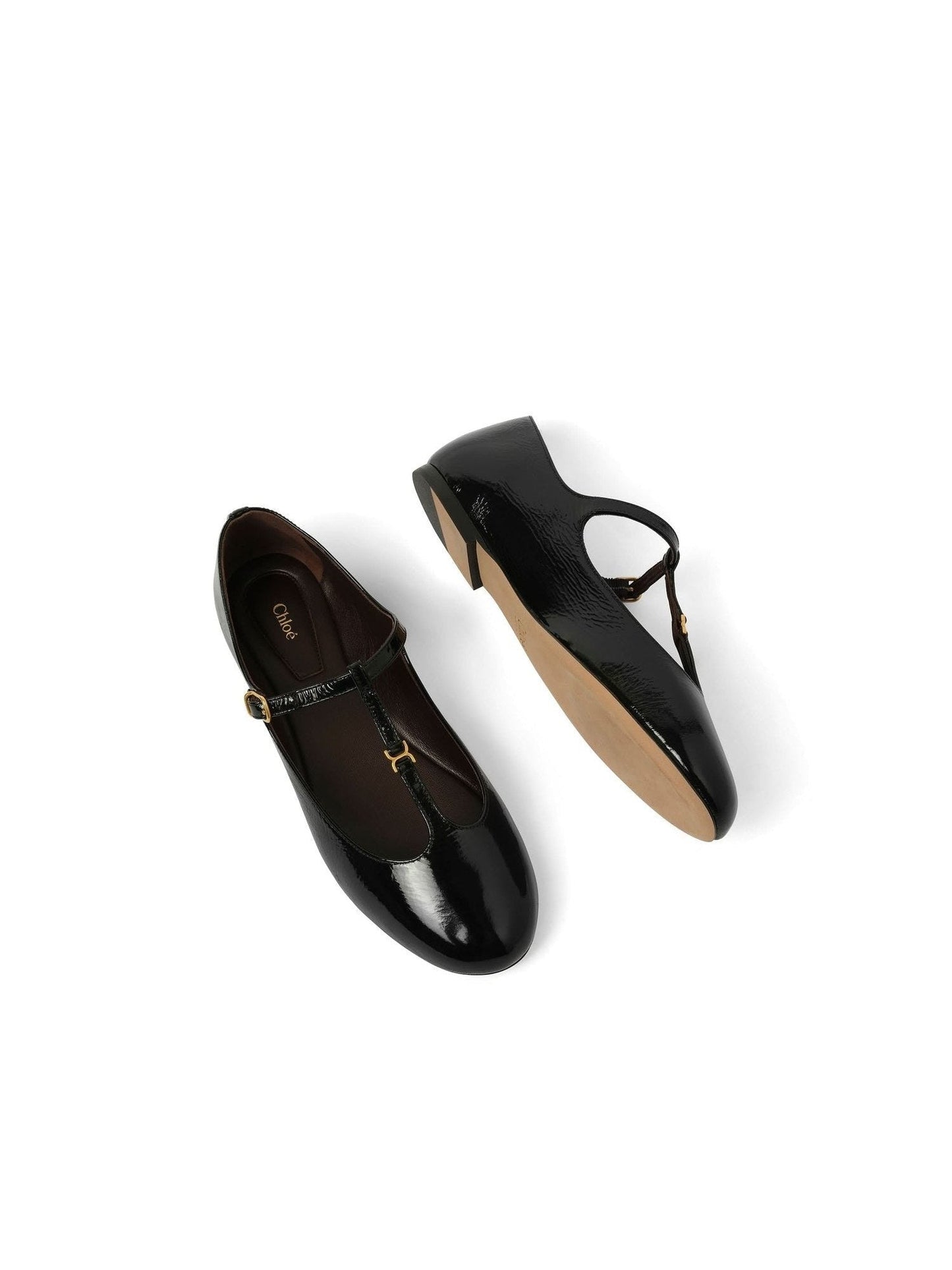 CHLOE Marcie Flat Sandals (Black)