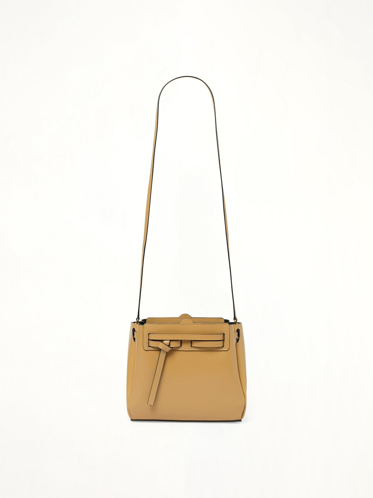 Image of Bags. Product name - Lazo Mini in Brown colour by brand - LOEWE