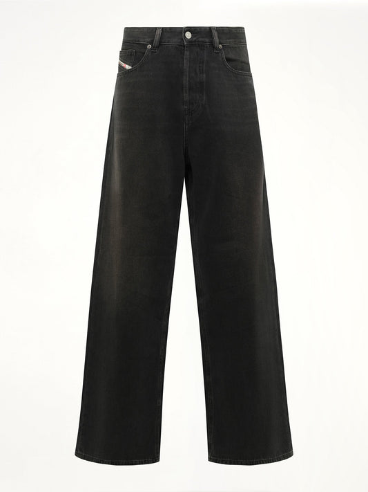 DIESEL D-RISE Wide Jeans (Black)
