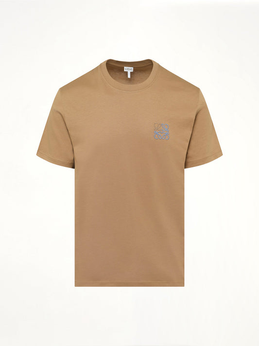 LOEWE Anagram Logo T-Shirt (Camel)