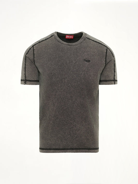 DIESEL T-Adjind T-Shirt In (Black)
