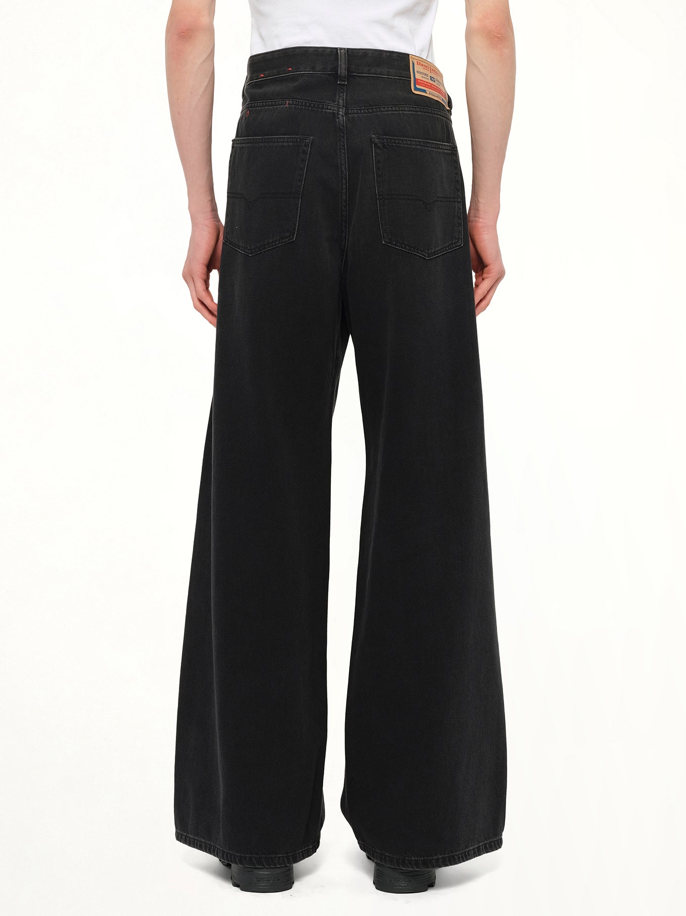 DIESEL D-RISE Wide Jeans (Black)